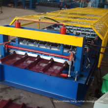 Hangzhou market hot sale single seamless metal roof&wall sheet color steel tile panel roll forming machine